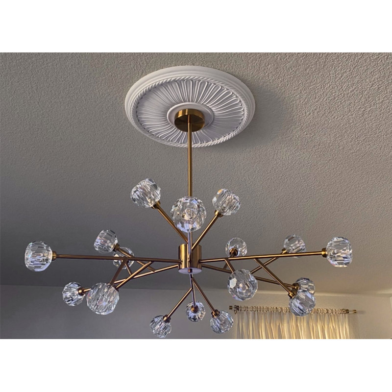 Everly Quinn Unique 18 - Light Modern Sputnik Chandelier